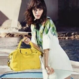 LONGCHAMP Le Pliage Cuir Leather Crossbody